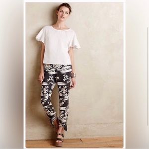 🚌 Anthropologie | Elevenses Wildflower Joggers XS